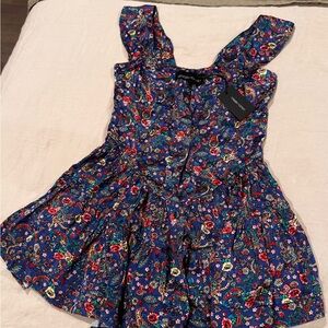 Vanessa Mooney Multicolor Floral Dress